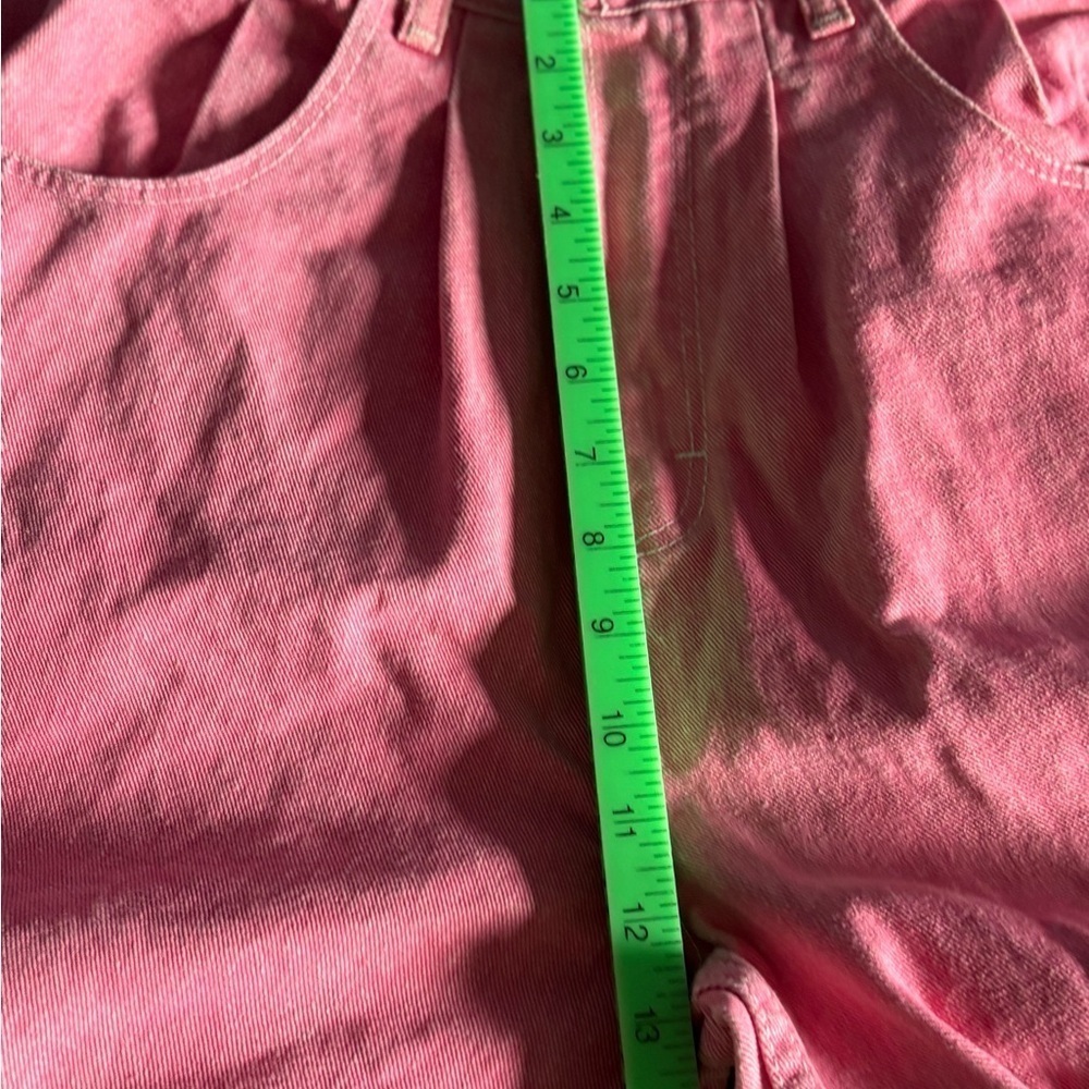 Vintage Pink Wrangler Jeans Size 7 Juniors. Pleated front. - Picture 8 of 8